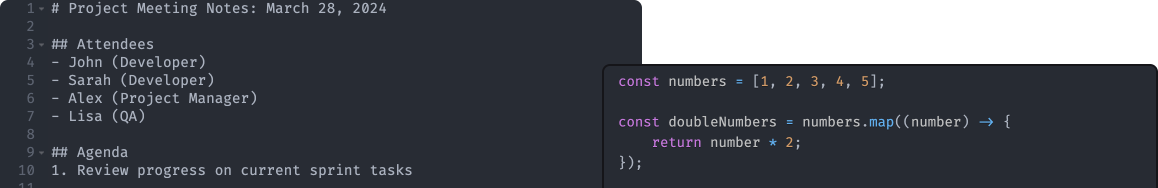 Organisation Workspace